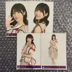 乃木坂46 ビリヤニ 生写真 コンプ 4枚 大越ひなの