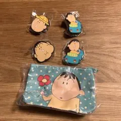 クレヨンしんちゃん ボーちゃん　あそーとコレクション　ラバークリップ　ポーチ