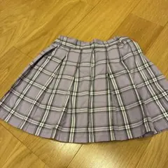 GU チェック柄プリーツスカート sサイズ