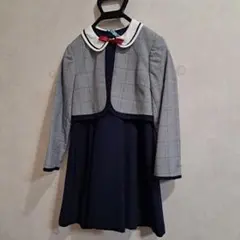 超美品　デコラピンキーズ フォーマル ワンピース セット 130 ネイビー