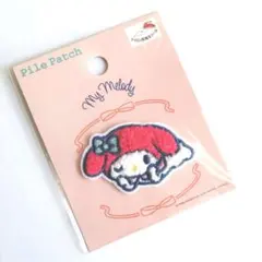 【大人気】サンリオ マイメロディ パイルワッペン ワッペンシール 入園準備