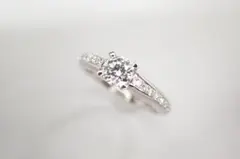 25/美品 ブシュロン K18PG クルドパリ ダイヤ0.32ct リング 指輪 