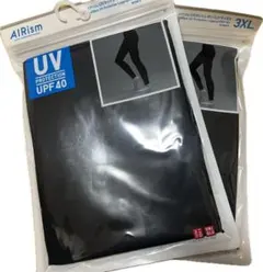 UNIQLOエアリズムUVカットレギンス/ドライEX/10分丈新品　3XL ２着