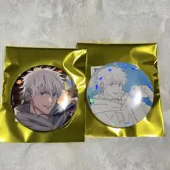 呪術廻戦 マルキューブ ポップアップ 五条悟 缶バッジ 2個