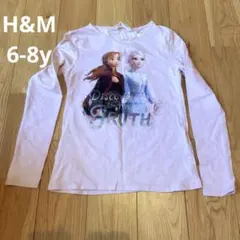 H&M ロンT アナ雪　6-8y