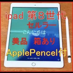 iPad 第8世代 セルラー Apple Pencil付き