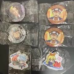 MASHLE×くら寿司　缶バッジ、キーホルダーまとめ売りセット