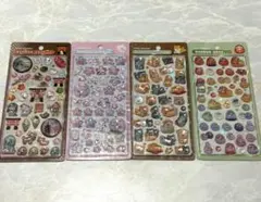 【正規品】ボンボンドロップシール　和柄　4枚セット