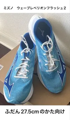 美品　ミズノのウエーブリベリオンフラッシュ2 28cm