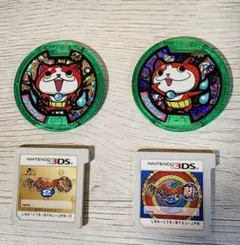 【美品、メダル付き】妖怪ウォッチ2 本家・真打 2本セット