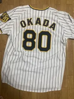 阪神タイガース ユニフォーム 岡田彰布 阪神タイガース 岡田彰布 岡田元監督 ユニフォーム ホーム 復刻