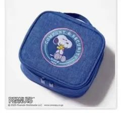 SNOOPY　ミラー付　バニティポーチ　GLOW　付録