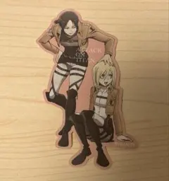 進撃の巨人　ヒストリア　クリスタ　ユミル　ステッカー