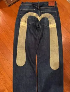 EVISU ビックカモメ 白 33×35