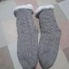 しまむらmumu裏ボアソックス