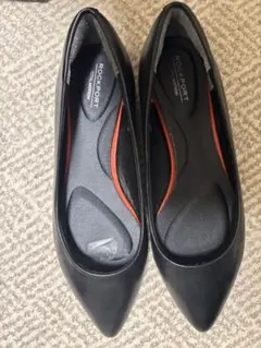 Rockport ブラックパンプス ローヒール