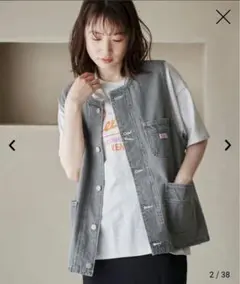 2025年秋冬新作　美品　コーエン【SMITH’S（スミス）別注】 デニムベスト