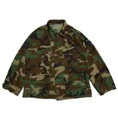 80s US ARMY ウッドランド 迷彩 BDU ジャケット M ミリタリー