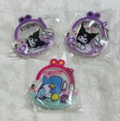 クロミ＆タキシードサム アクリルチャーム3点セット