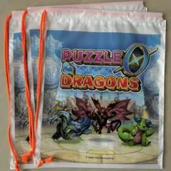 【新品】Puzzle&Dragone ビニールバッグ ショッパー 13周年記念