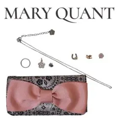 完売 MARY QUANT マリクワ ネックレス＆チャーム6点セット ポーチ付き