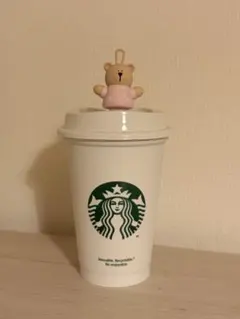 Starbucks リユーザブルカップ ベアリスタキャップセット - メルカリ