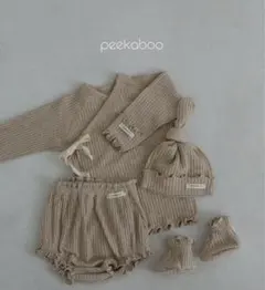 peekaboo ベビー服 セレモニードレス ニューボーン フォト セット
