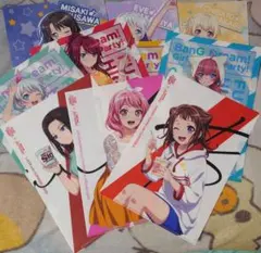 バンドリ　ガールズバンドパーティ　クリアファイル　まとめ売り