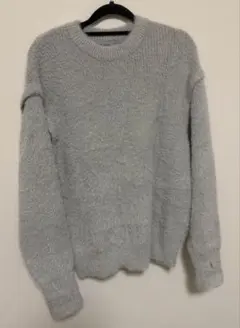 GU × UNDERCOVER シャギークルーネックセーター
