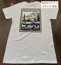 【最終値下げ】KAVU バックプリントTシャツ ホワイト
