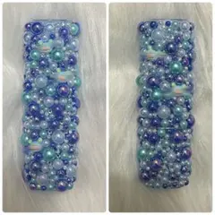 iQOSイルマワン　全面デコケース水色