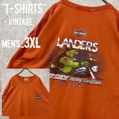 レアUSA製《ハーレーダビッドソン》両面プリントTシャツ/メンズ3XL