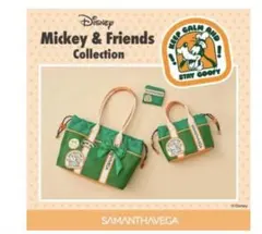 【完売】サマンサベガ　ディズニーコレクション ロゴテープトートバッグ グーフィー