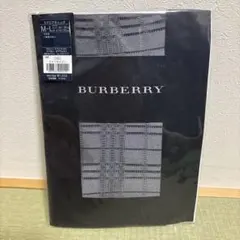 Burberry ストッキングタイツ　スクエアチェック　ナイトネイビー