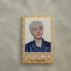 TREASUREはぴだんぶいカフェ　フード購入特典　ジョンファン