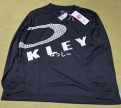 OAKLEY キッズ 160cm ブラック 長袖カットソー タグ付き