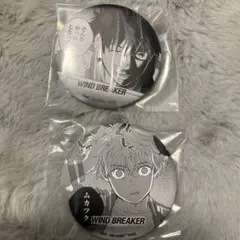 一番くじ　WIND BREAKER E賞　缶バッジ 2個セット
