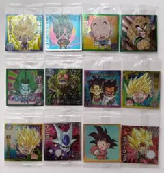 ドラゴンボールシールウエハース　激突の戦士たち　　１２枚セット