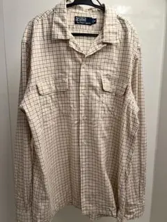90s polo by Ralph Lauren オープンカラーシャツ 長袖