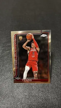 Jeremiah Fears NBA Topps Chrome カード