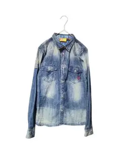 Cotcha Kids デニム長袖シャツ 150cm