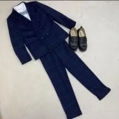 zara フォーマル　チェックスーツ5点セット　美品　ジャケット　入学式　卒園式