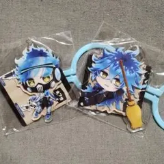 ツイステ　飛行術　アクリルダイカットキーホルダー　イデア　オルト　２点セット