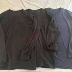 ユニクロ　超極暖クルーネック　三枚セット　XXL