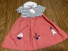 未使用に近いファミリア　マリンワンピース