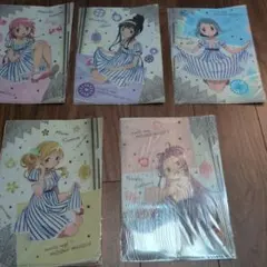 まどマギ　ローソン限定　クリアファイル　5種セット