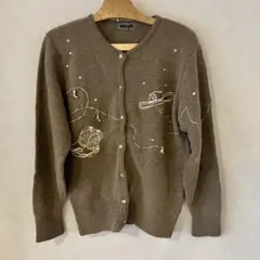 koibito misaki コイビトミサキ 刺繍&チャーム カーディガン