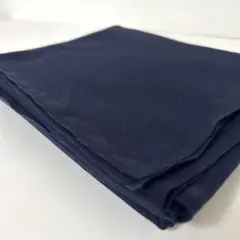 E/濃紺 ネイビー カットソー 無地 綿 185㎝×0.7m 生地 ハギレ