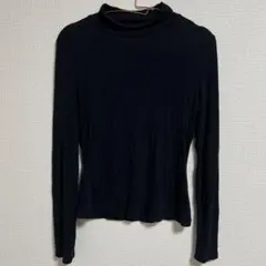 SHEIN 【 S 】タートルネック 長袖 薄手 ブラック