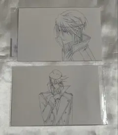 アニメK 原画 ポストカード 5枚 宗像礼司 伏見猿比古 | Mercari